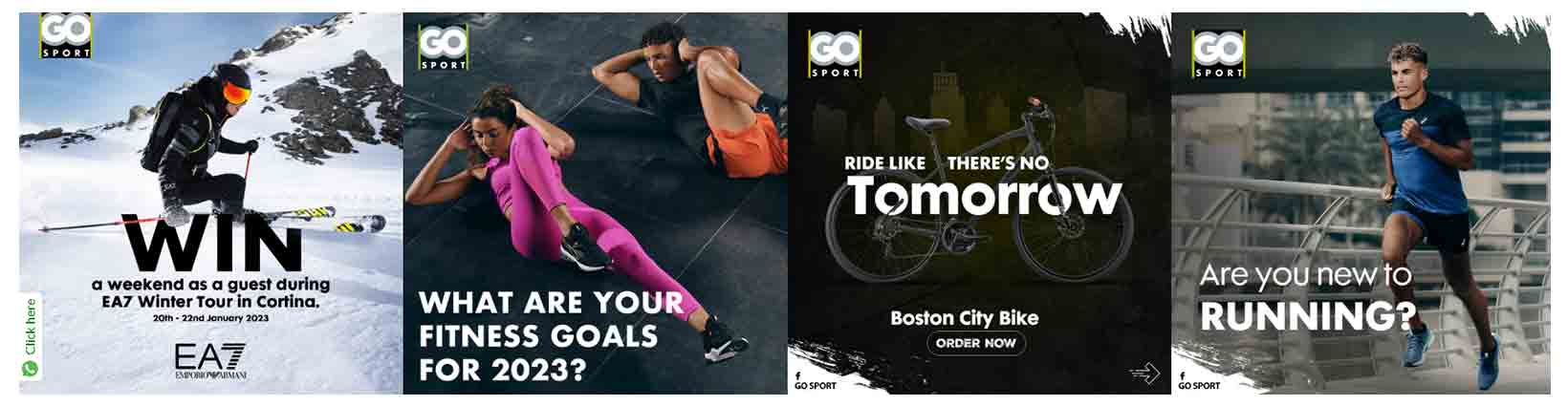 Go Sport Social Media